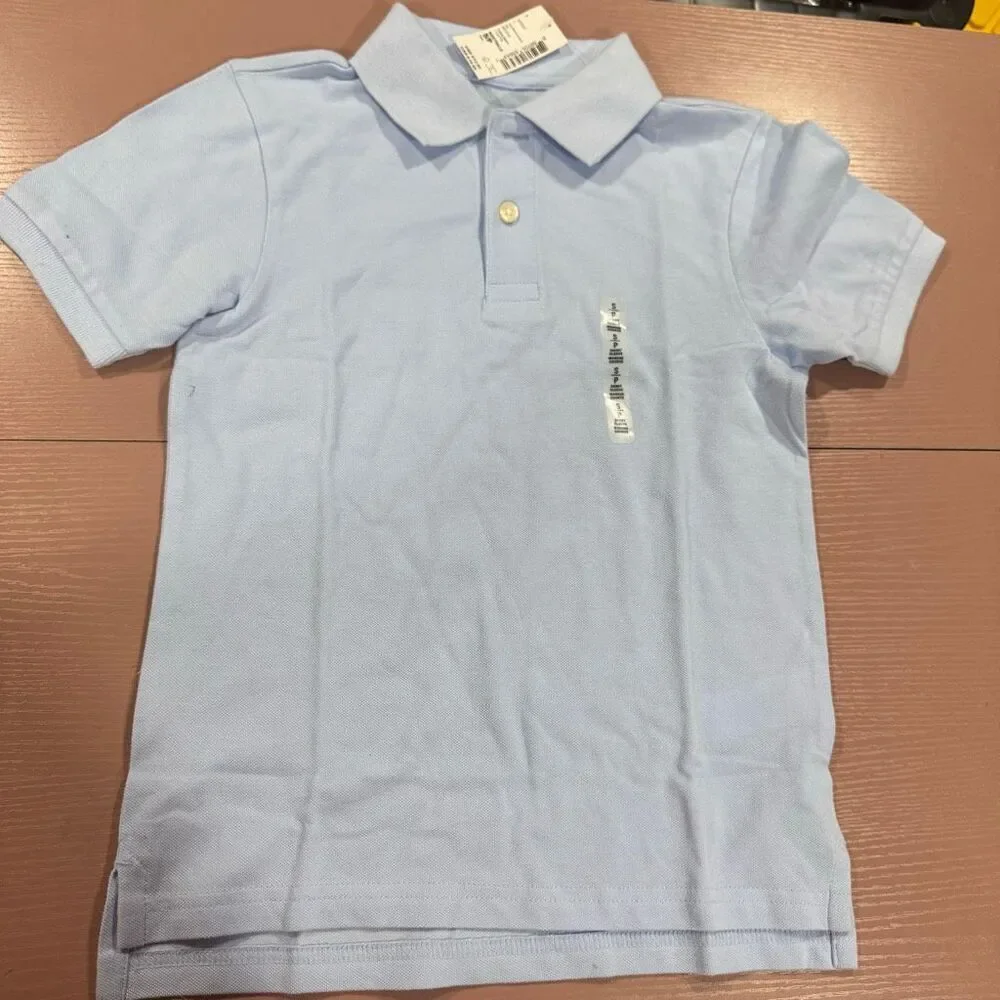 The children’s place light blue polo